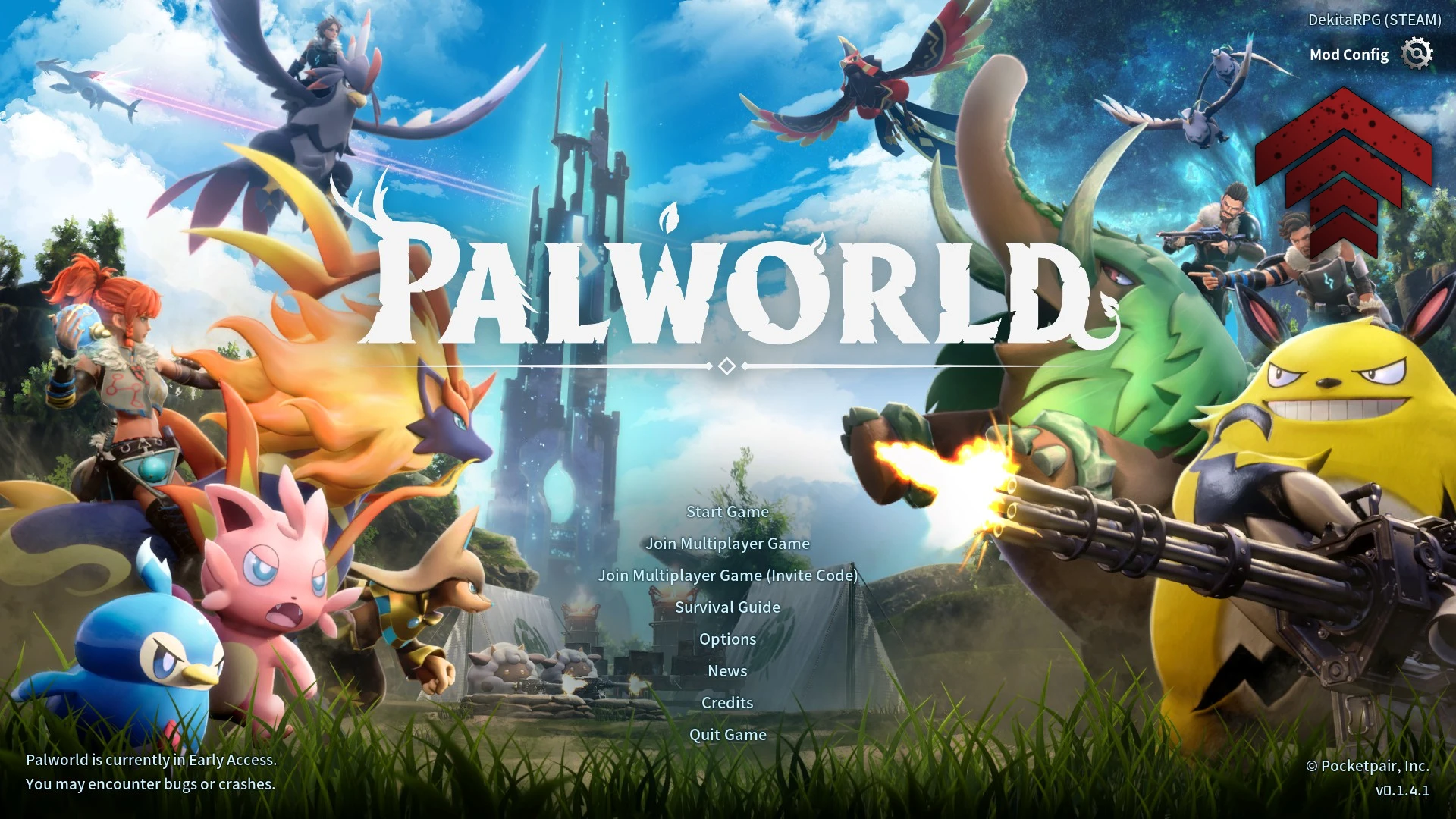 Palworld Mod Config Menu (UI)-2-lagofast mod master