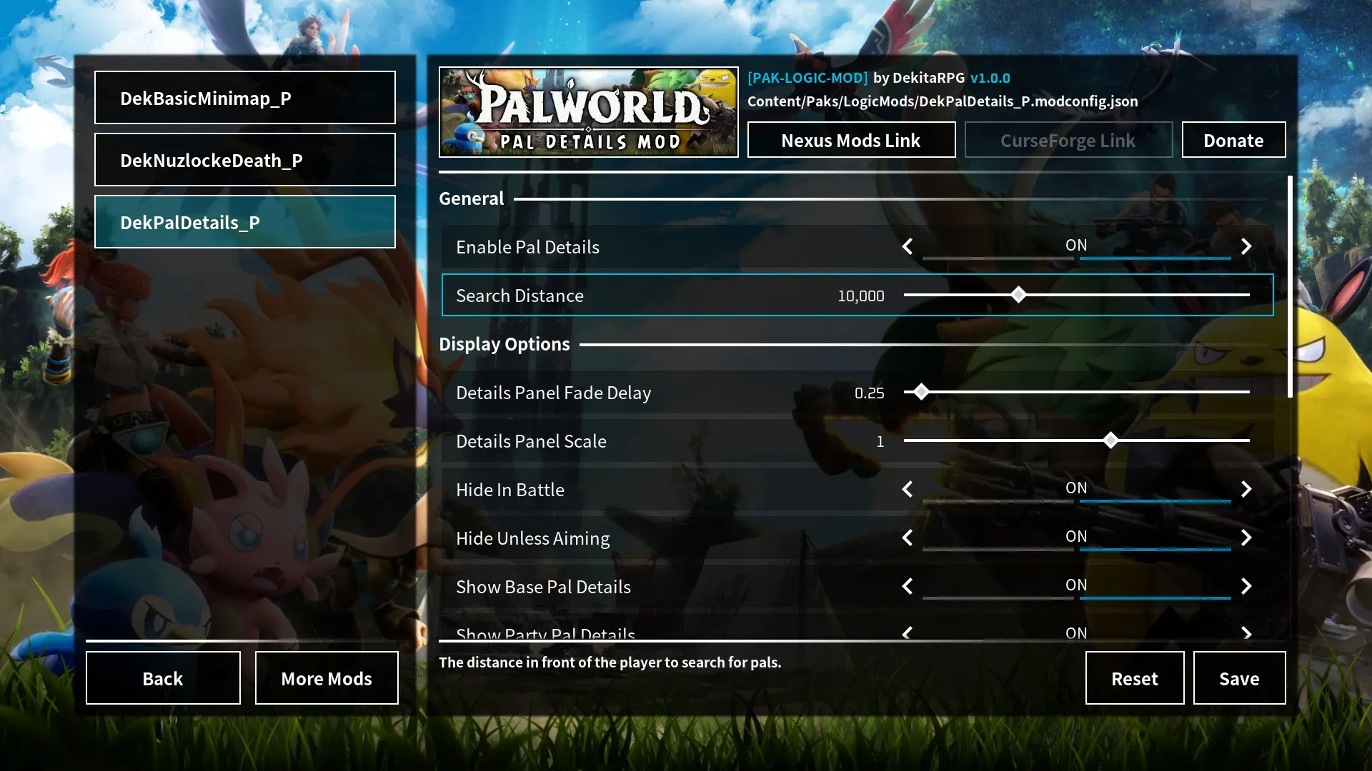 Palworld-Mod Config Menu (UI)-lagofast mod master