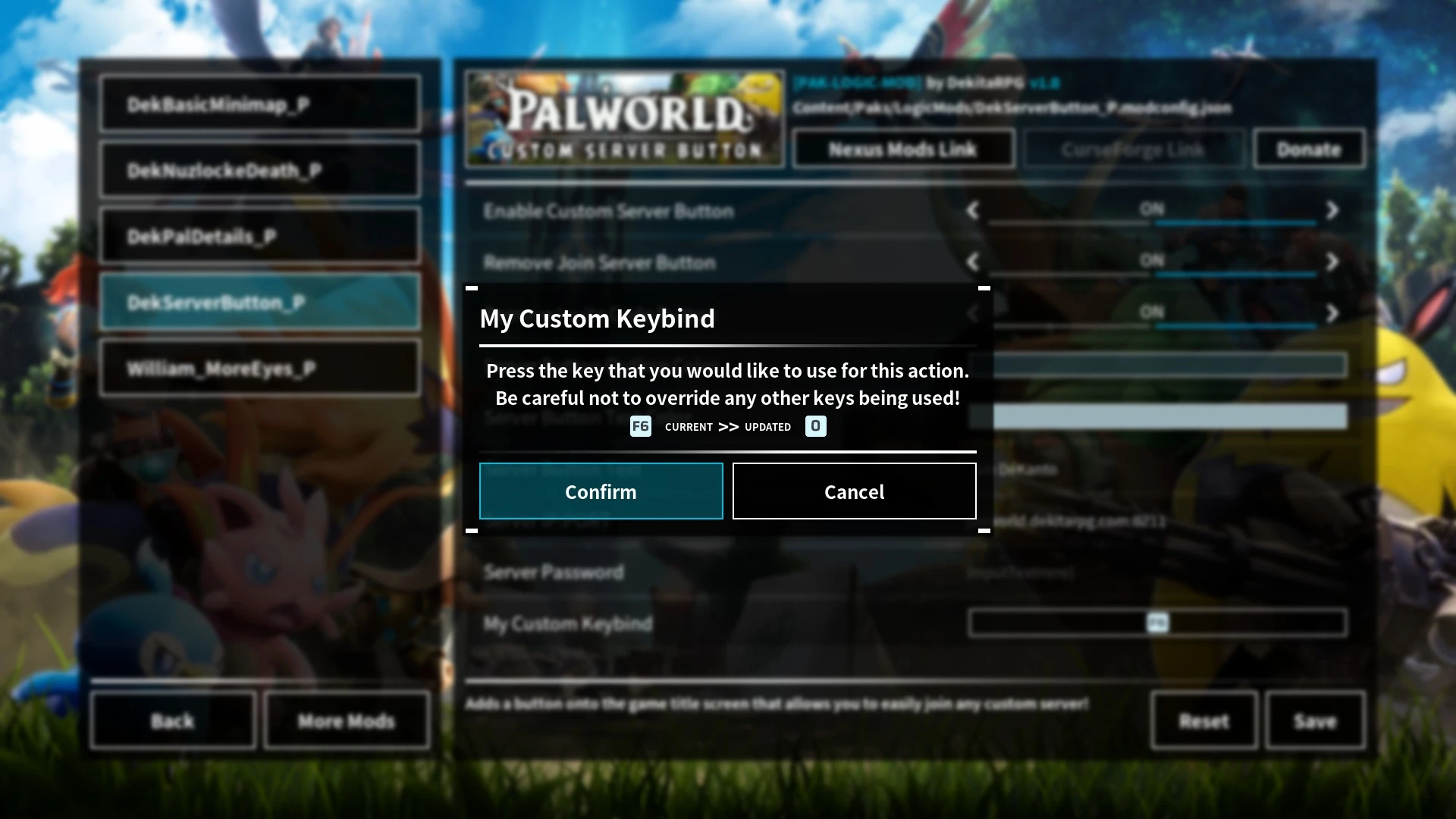 Palworld Mod Config Menu (UI)-4-lagofast mod master
