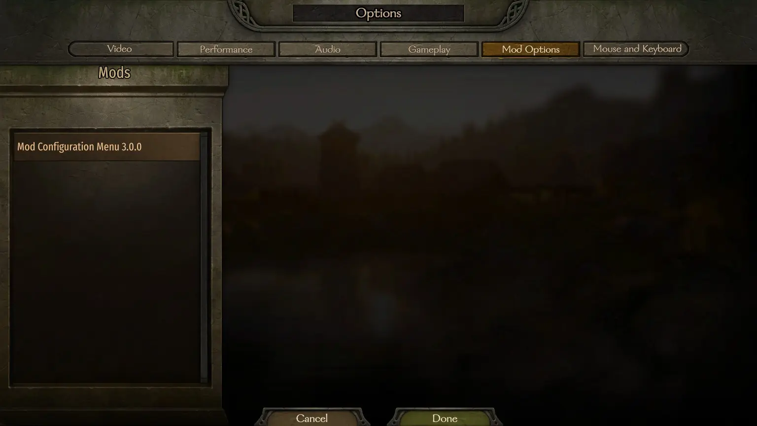 Mount&BladeII:Bannerlord Mod Configuration Menu (MCM)-3-lagofast mod master