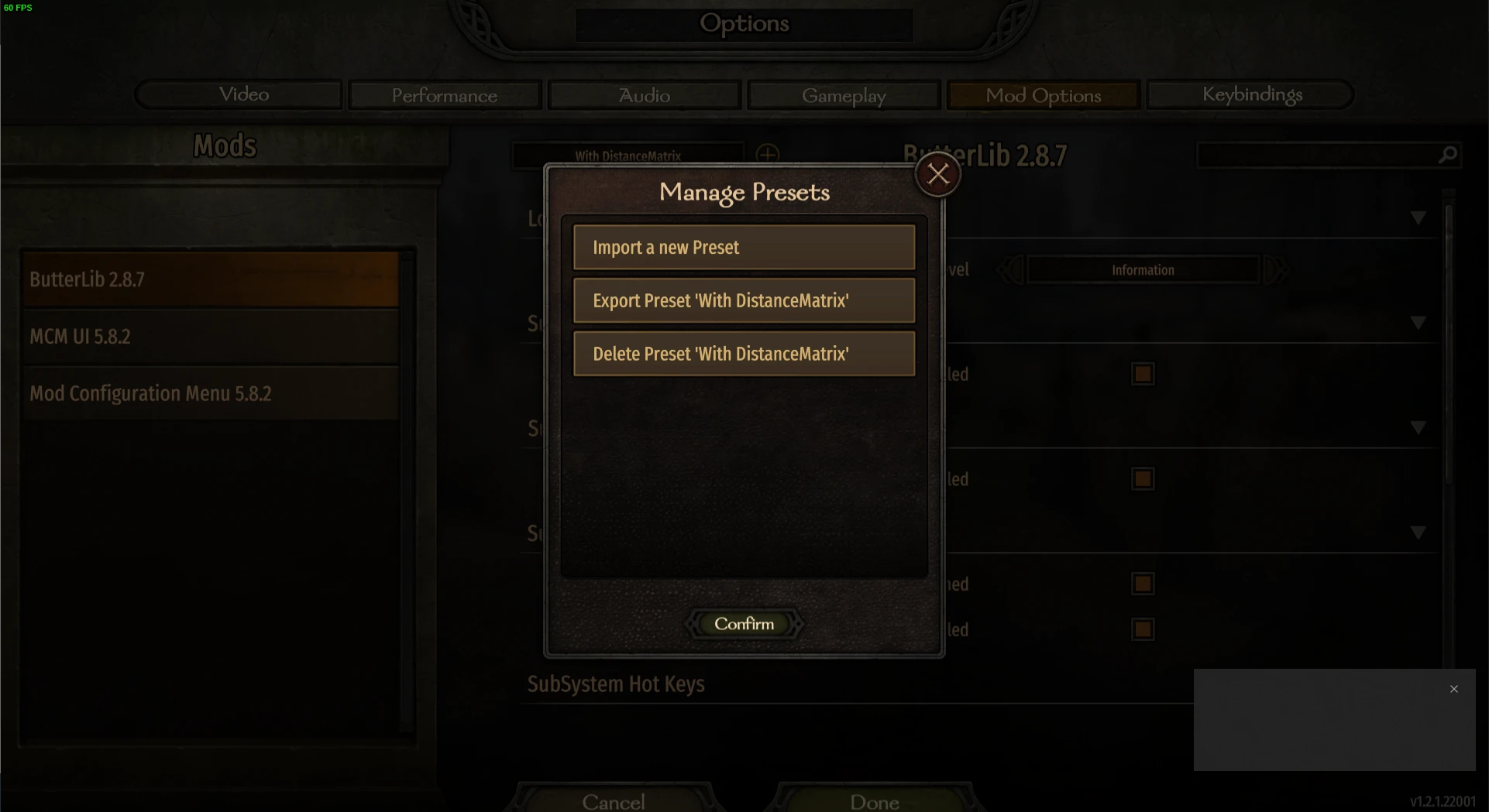 Mount&BladeII:Bannerlord Mod Configuration Menu (MCM)-5-lagofast mod master