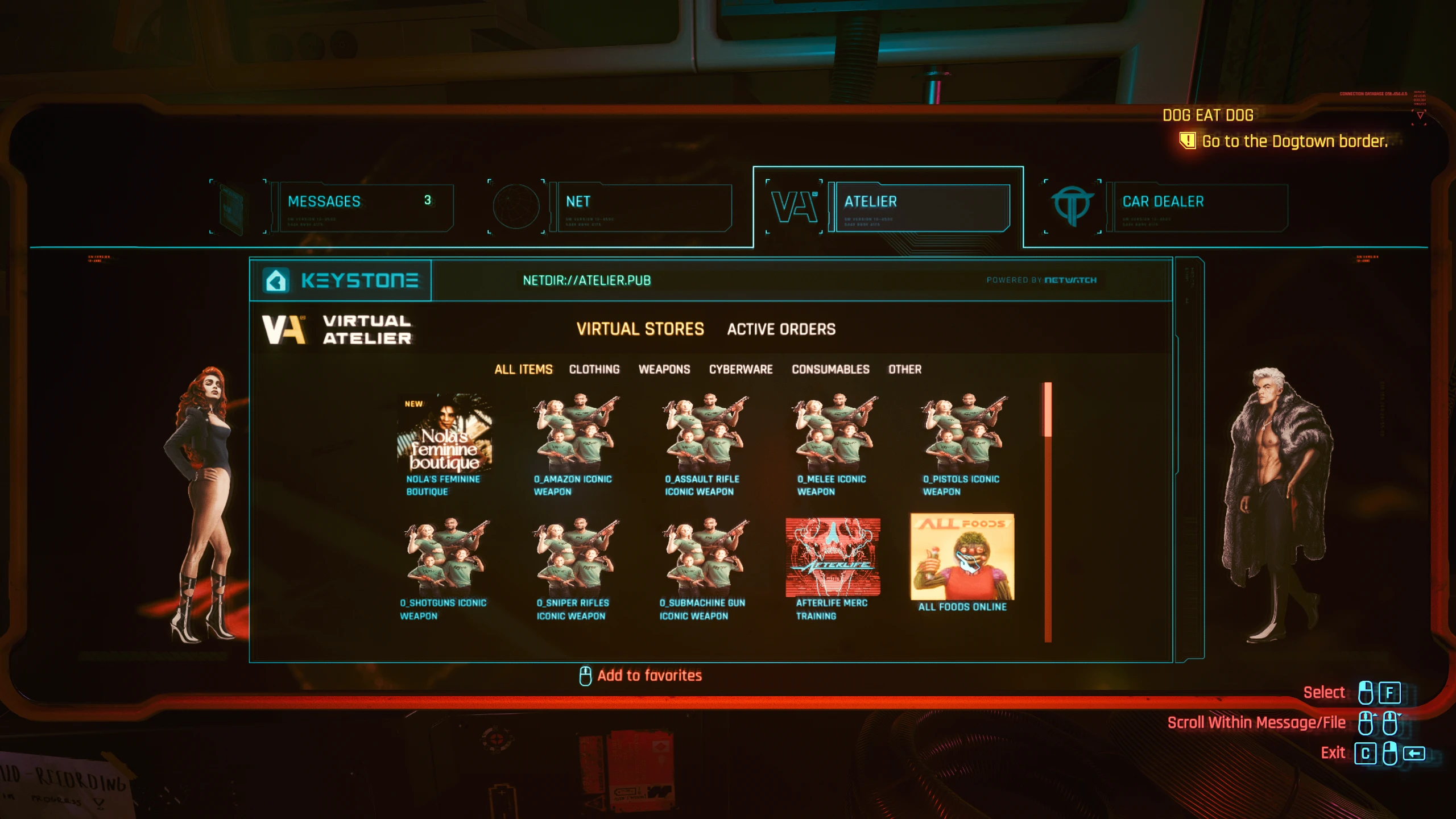 Cyberpunk 2077 Virtual Atelier-4-lagofast mod master
